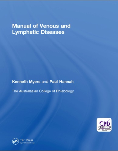 Manual of Venous and Lymphatic Diseases PDF