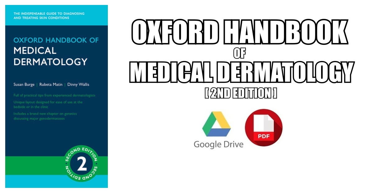 Oxford Handbook of Medical Dermatology PDF