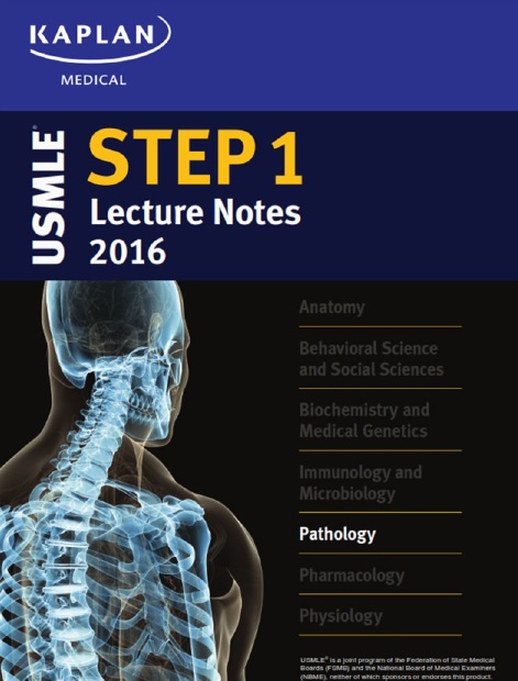 USMLE Step 1 Lecture Notes 2016: Pathology PDF