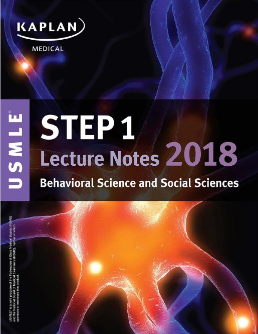 USMLE Step 1 Lecture Notes 2018: Behavioral Science and Social Sciences PDF