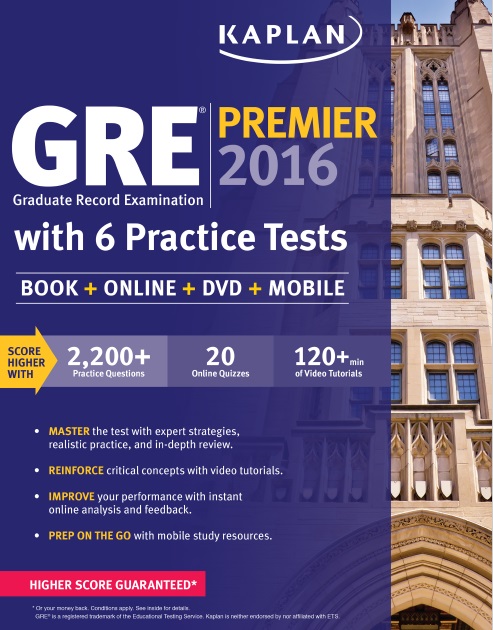 Kaplan GRE Premier 2016 PDF