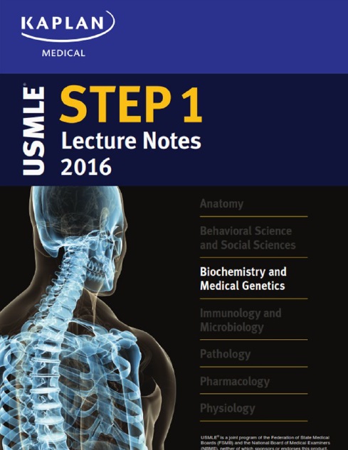 USMLE Step 1 Lecture Notes 2016: Biochemistry and Medical Genetics PDF