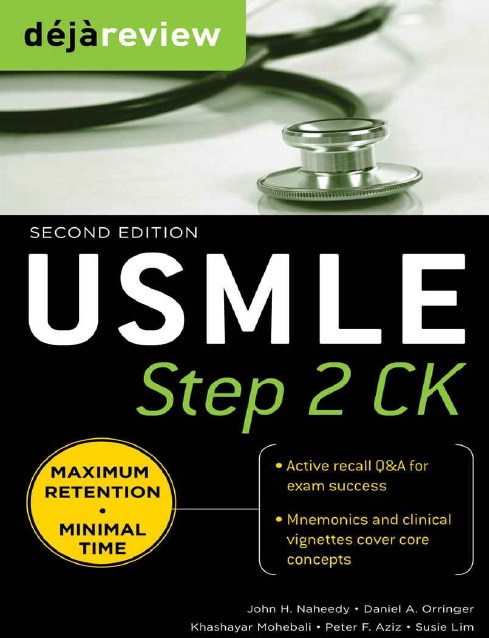 Deja Review USMLE Step 2 CK PDF