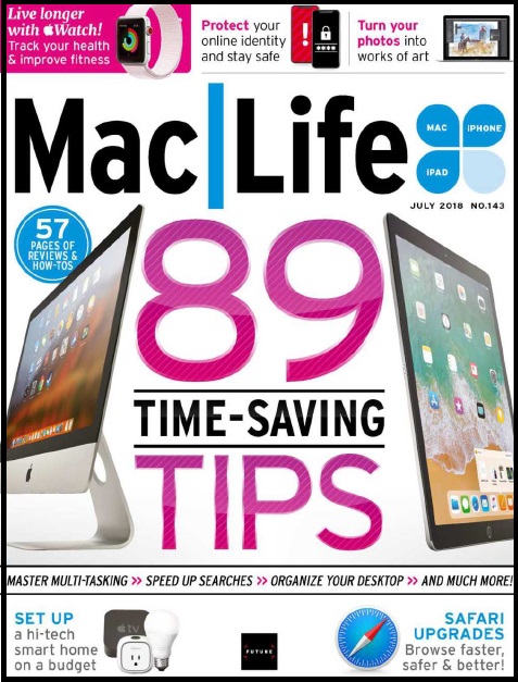 Mac Life July 2018 PDF