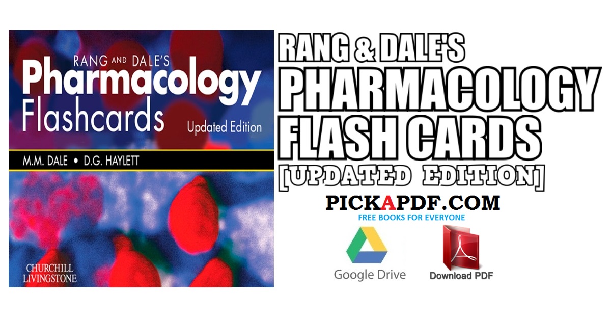 Rang & Dale's Pharmacology Flash Cards PDF