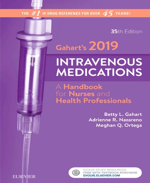 Gahart's 2019 Intravenous Medications 35th Edition PDF