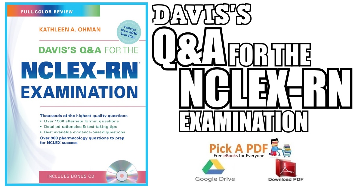 Davis's Q&A for the NCLEX-RN Examination PDF