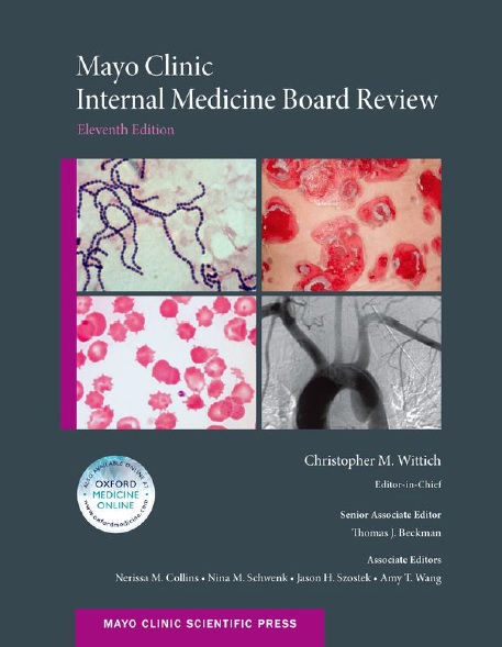 Mayo Clinic Internal Medicine Board Review PDF