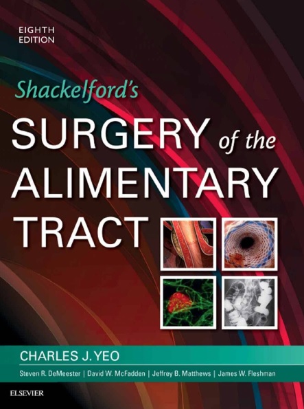 Shackelford's Surgery of the Alimentary Tract 8th Edition PDF