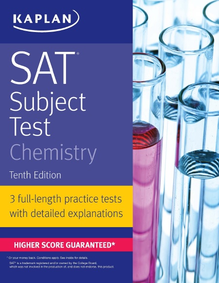 SAT Subject Test Chemistry 10th Edition PDF