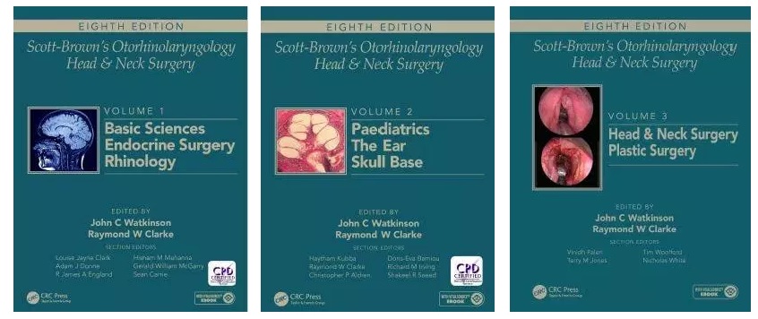 Scott-Brown's Otorhinolaryngology and Head and Neck Surgery 8th Edition PDF