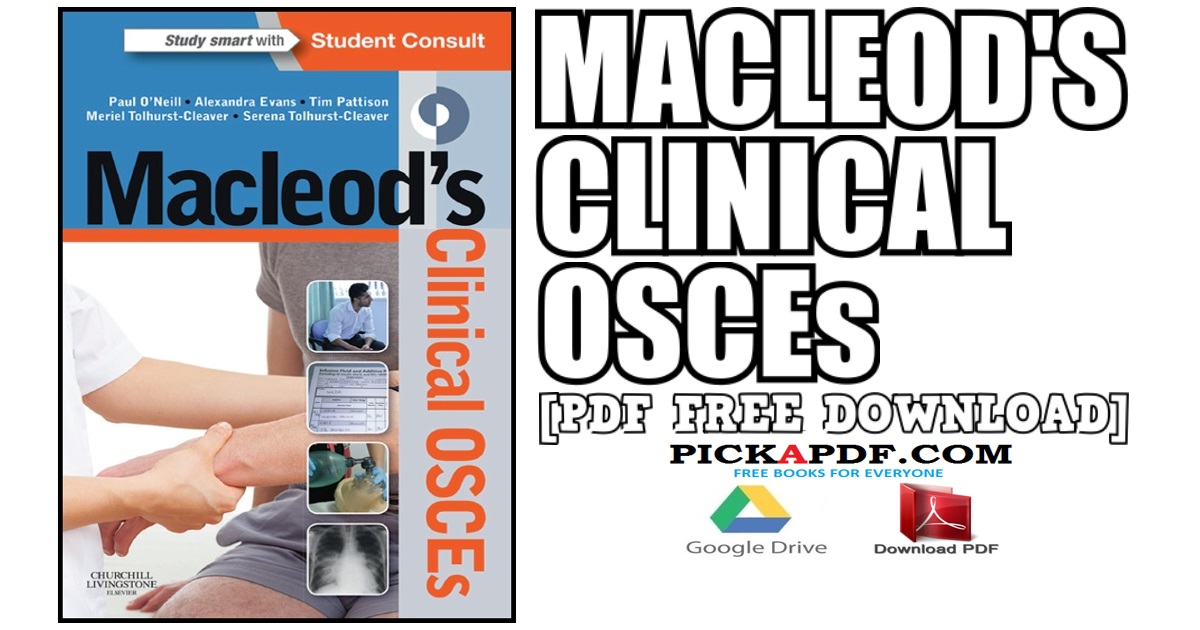 Macleod's Clinical OSCEs 1st Edition PDF