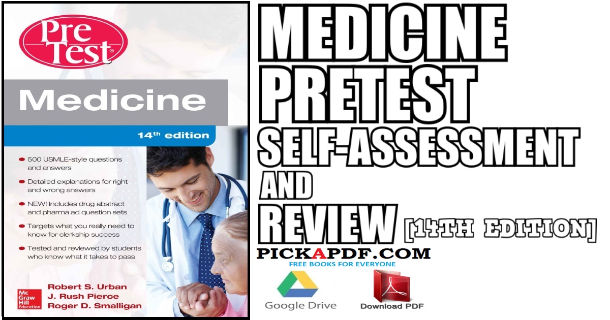 Medicine PreTest Self-Assessment and Review PDF