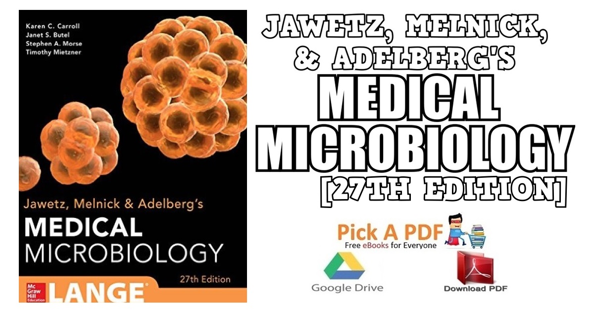 Jawetz, Melnick & Adelbergs Medical Microbiology 27th Edition PDF