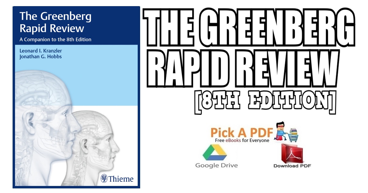 The Greenberg Rapid Review: A Companion to the 8th Edition PDF