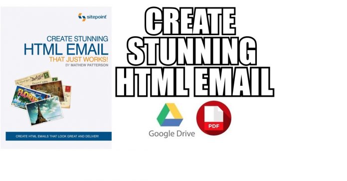 Create Stunning HTML Email PDF