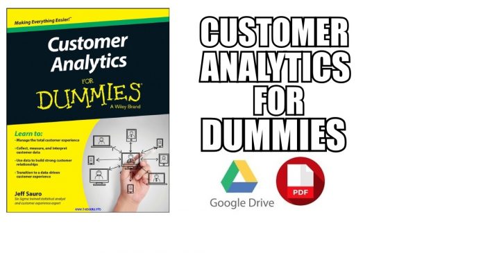 Customer Analytics For Dummies PDF