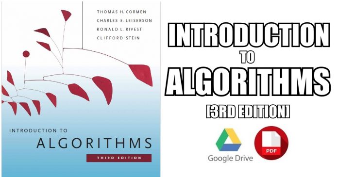 Introduction to Algorithms 3rd Edition PDF