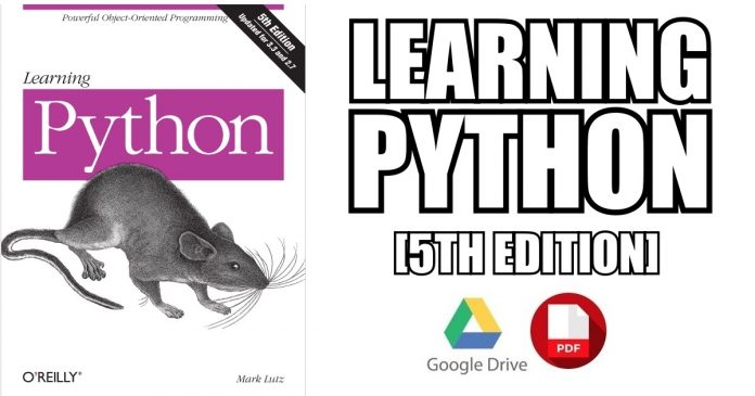 Learning Python 5th Edition PDF