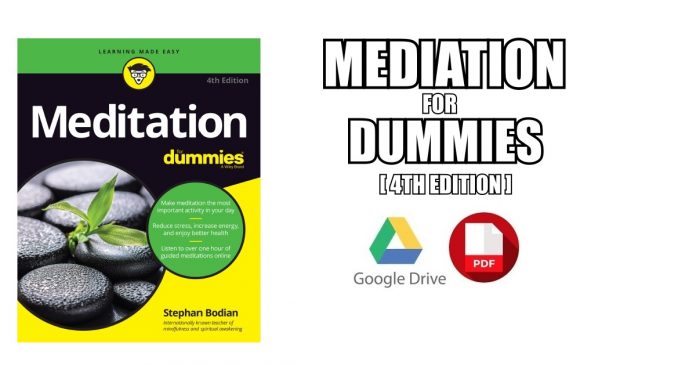Meditation For Dummies PDF