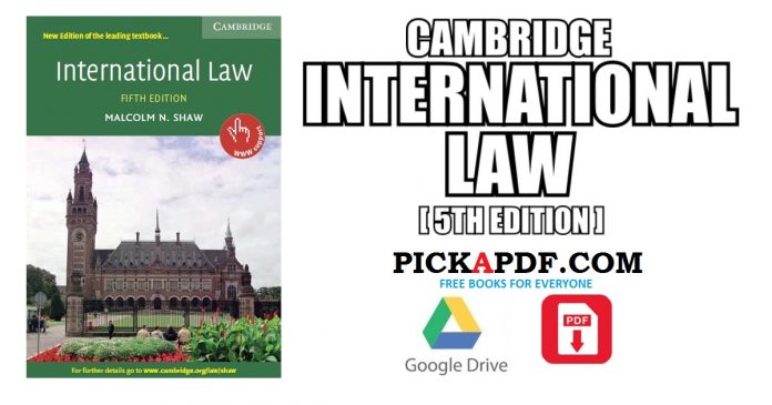 Cambridge International Law PDF