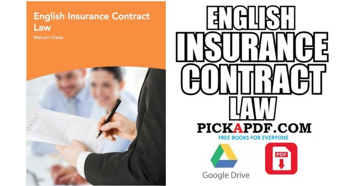English Insurance Contract Law PDF