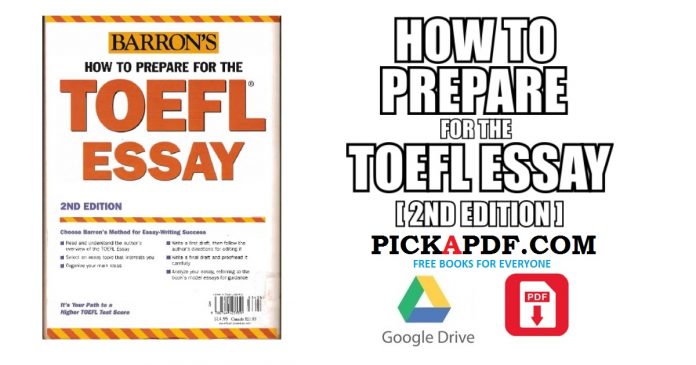 Barron's How To Prepare For The TOEFL Essay PDF