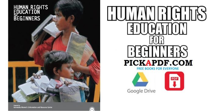 Human Rights Education for Beginners PDF