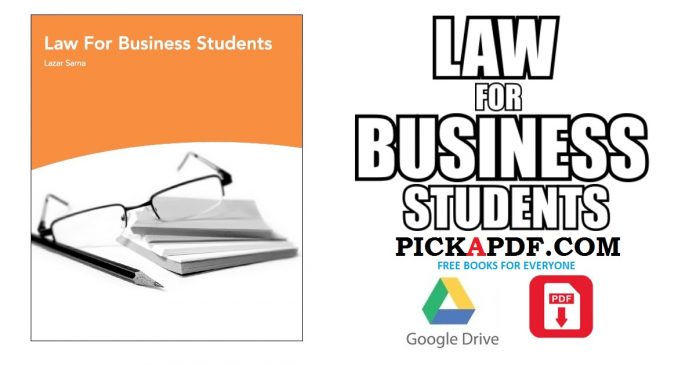 Law For Business Students PDF
