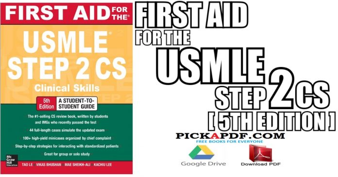 First Aid for the USMLE Step 2 CS PDF