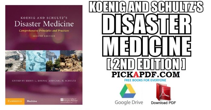 Koenig and Schultz's Disaster Medicine PDF