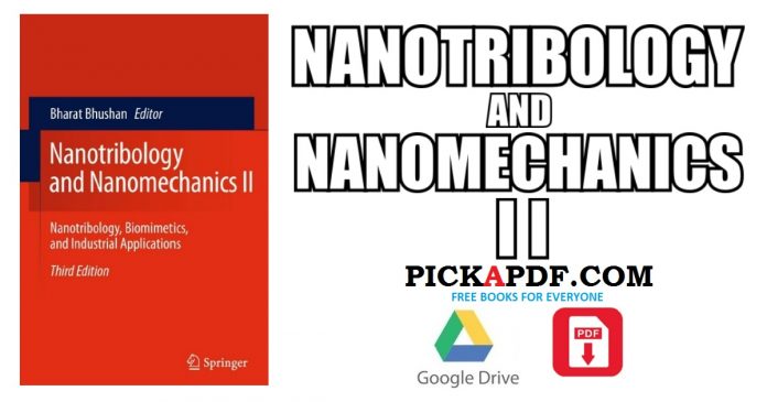 Nanotribology and Nanomechanics II PDF