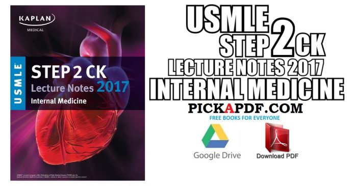 USMLE Step 2 CK Lecture Notes 2017 Internal Medicine PDF