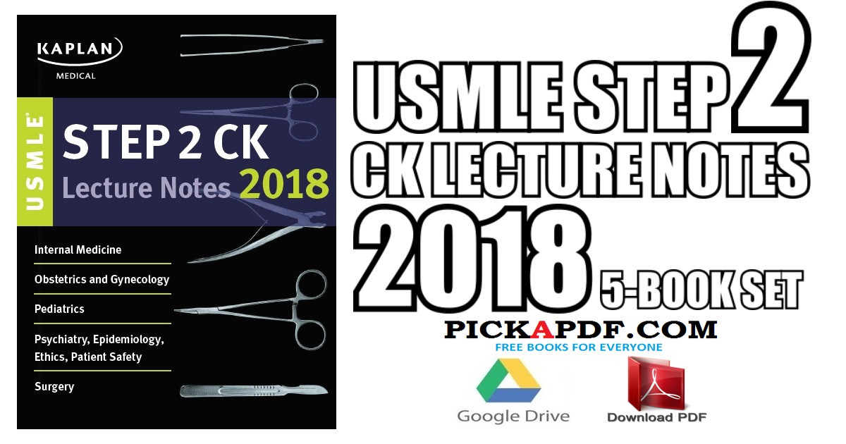 usmle step 2 ck lecture notes 2018 pdf download