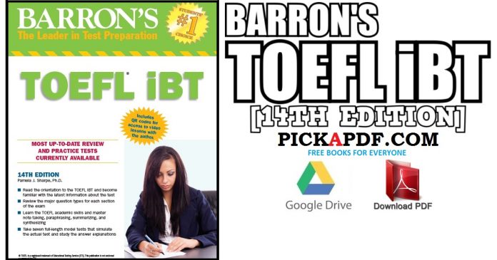 Barron's TOEFL iBT 14th Edition PDF