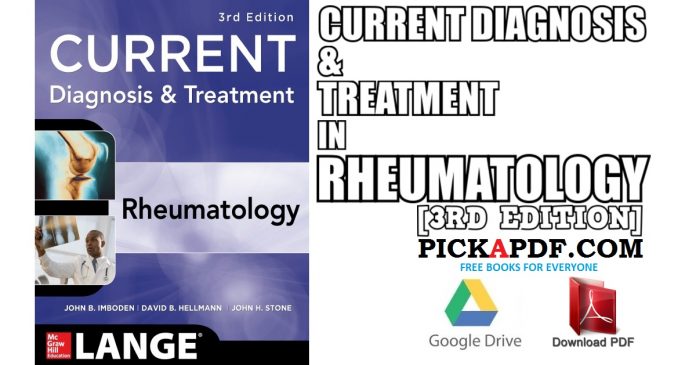 Current Diagnosis & Treatment in Rheumatology 3rd Edition PDF