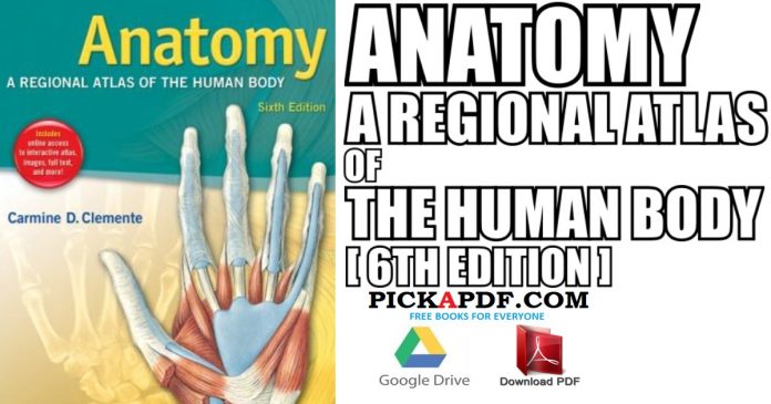 Anatomy: A Regional Atlas of the Human Body 6th Edition PDF