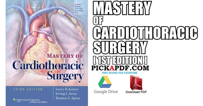Mastery of Cardiothoracic Surgery PDF