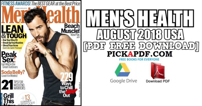 Men's Health - August 2018 USA PDF