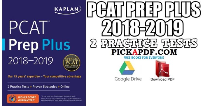 PCAT Prep Plus 2018-2019 PDF