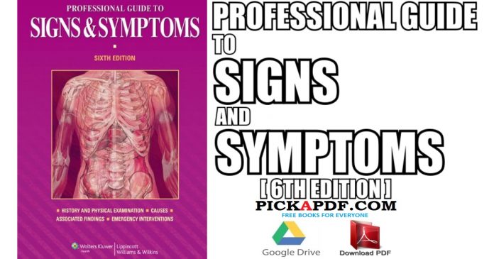 Professional Guide to Signs and Symptoms 6th Edition PDF
