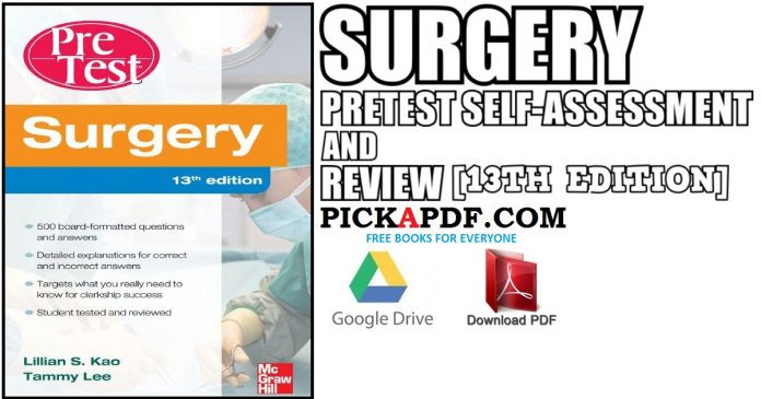 Surgery PreTest Self-Assessment and Review PDF