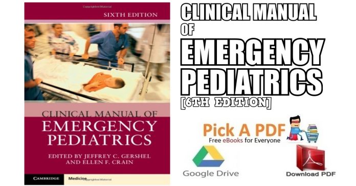 Clinical Manual of Emergency Pediatrics 6th Edition PDF
