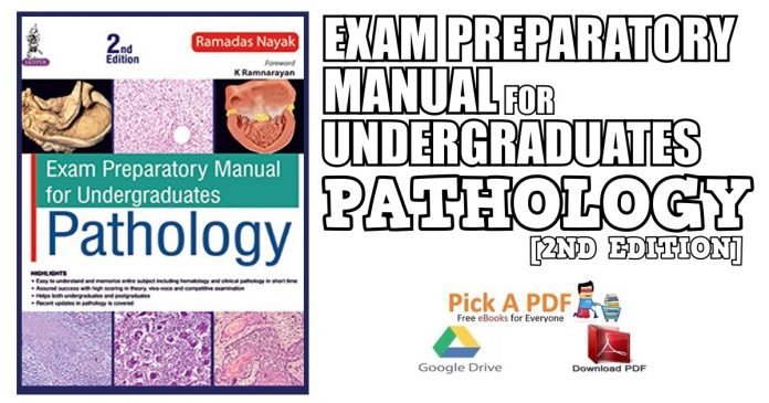 Exam Preparatory Manual for Undergraduates Pathology PDF