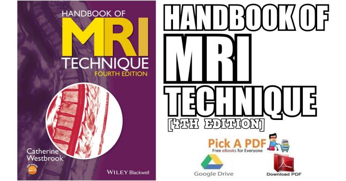 Handbook of MRI Technique 4th Edition PDF