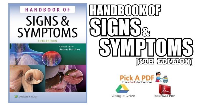 Handbook of Signs & Symptoms 5th Edition PDF