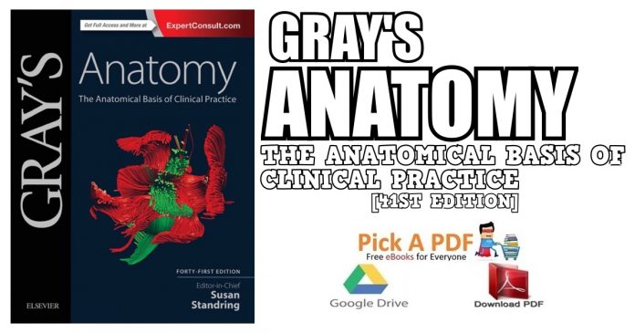 Gray's Anatomy: The Anatomical Basis of Clinical Practice 41st Edition PDF