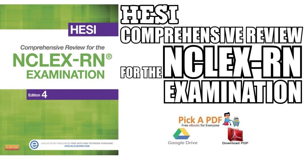 HESI Comprehensive Review for the NCLEXRN Examination PDF Free Download