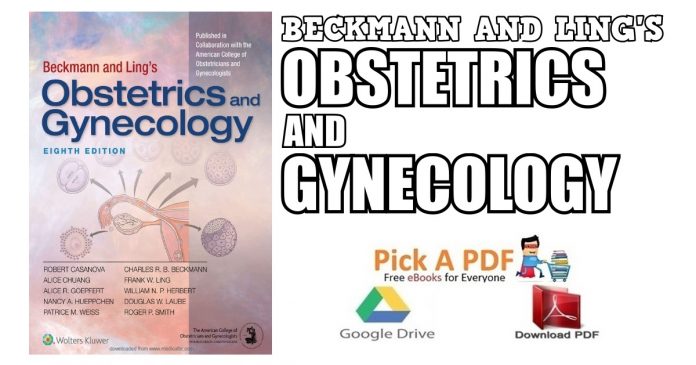 Beckmann and Ling's Obstetrics and Gynecology 8th Edition PDF