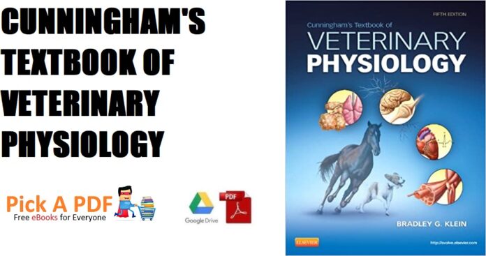 Cunningham's Textbook of Veterinary Physiology 5th Edition PDF Free Download